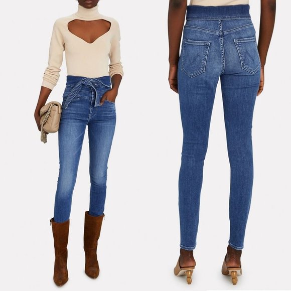 NWT MOTHER The Triple Stack Looker Wish On A Star Sz 26 - Picture 2 of 15